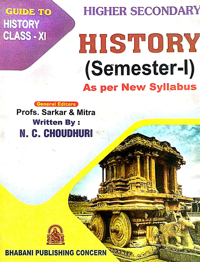 Guide to History Class - XI (English Version) - Retail Maharaj