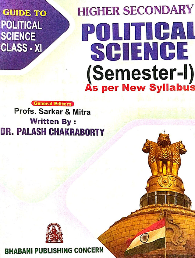 Guide to Political Science Class - XI (English Version) - Retail Maharaj