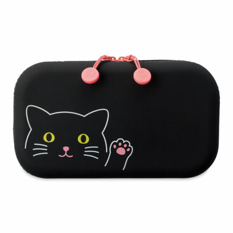 Lihit Lab Puni Labo Flat Zipper Pouch Cute Animal Design Organizer - Retail Maharaj