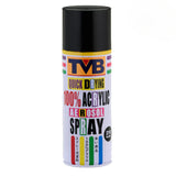 TVB Acrylic Aerosol Spray Black 400ml for Art and Crafts - Retail Maharaj