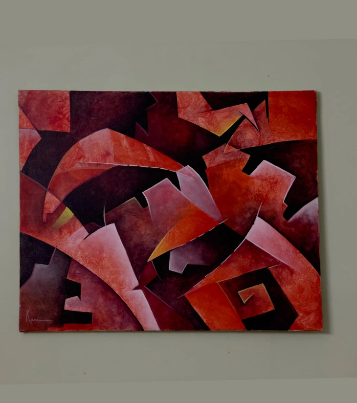 Premium Original Abstract Art – "Hope in Bloom"