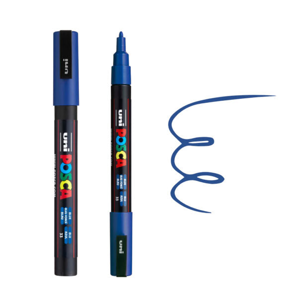 Uni Ball Posca PC-3M Fine Bullet Tip Water Based Paint Marker Pen - Retail Maharaj