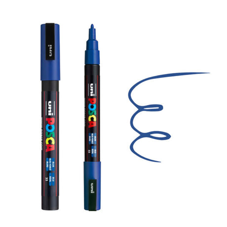 Uni Ball Posca PC-3M Fine Bullet Tip Water Based Paint Marker Pen - Retail Maharaj