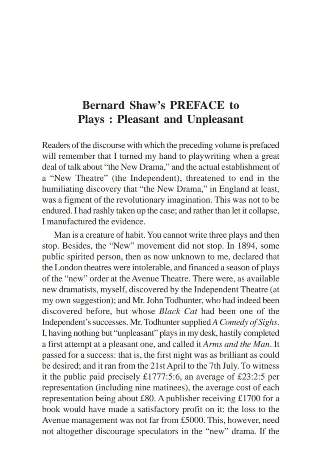 Bernard Shaw CANDIDA [A Pleasant Play] (English Version) - Retail Maharaj