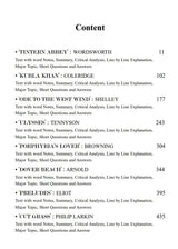 English Poetry - II [Romantic & Modern] Semester- V DSC-10 (English Version) - Retail Maharaj