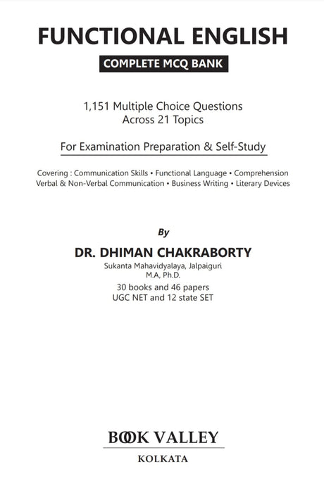 Functional English (AEC 2041) Semester - 2 ,B.U (English Version) - Retail Maharaj