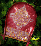 Premium Authentic Hand-Painted Bamboo Kulo (14×11 Inch) – Bengali Borondala Platter for Wedding Rituals & Decor