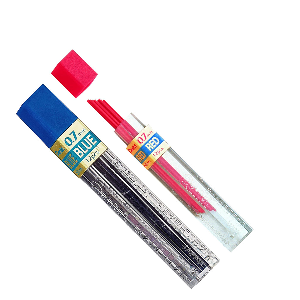 Pentel Coloured Mechanical Pencil Refill Lead 0.7 mm - Retail Maharaj