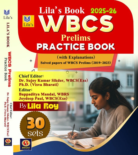 WBCS Prelims Practice Book 2025-26 (English Version) - Retail Maharaj
