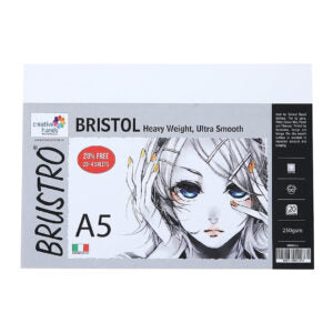 Brustro Bristol Ultra Smooth Paper 250 GSM Archival Illustration Sheets - Retail Maharaj