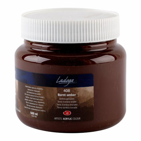 Ladoga Professional Acrylic Colours 500ml Open Stock Artist Paints - Retail Maharaj