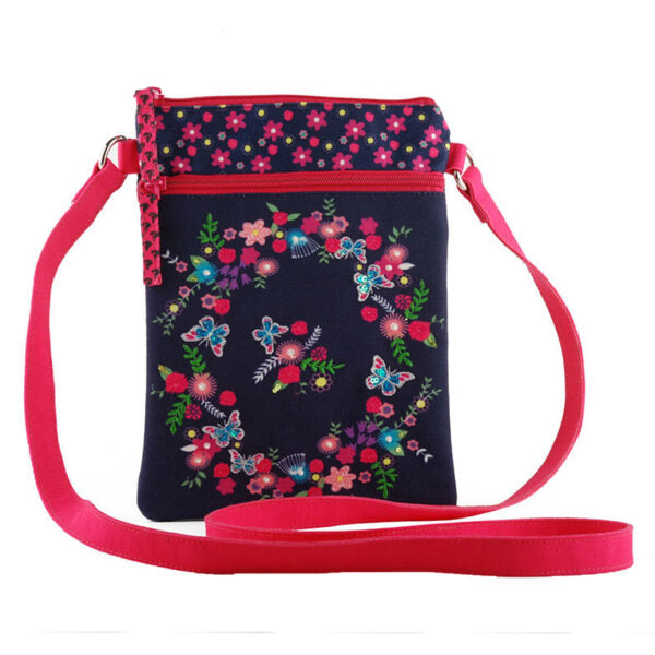 Pinaken Canvas Sling Bag with Zip Closure Crossbody Shoulder Bag for Everyday Essentials - Retail Maharaj