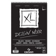 Canson XL Black Spiral Sketchbook Deep Black 150 GSM Art Pad - Retail Maharaj