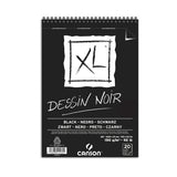 Canson XL Black Sketchbook Spiral Bound Acid Free Drawing Pad - Retail Maharaj