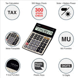 Casio DJ 240D Plus Heavy Duty Desktop Calculator with Metallic Faceplate and Large Display - Retail Maharaj