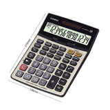 Casio DJ 240D Plus Heavy Duty Desktop Calculator with Metallic Faceplate and Large Display - Retail Maharaj
