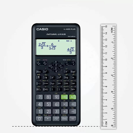 Casio FX 82ES Plus 2nd Edition Scientific Calculator with Natural Display - Retail Maharaj
