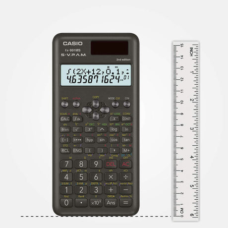Casio FX-991MS Scientific Calculator 2nd Edition with 401 Functions - Retail Maharaj