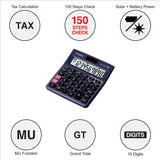 Casio MJ 100Da Desktop Calculator with Tax Function and Large Display - Retail Maharaj