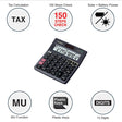 Casio MJ 120D Desktop Calculator with Tax Keys Dual Power - Retail Maharaj