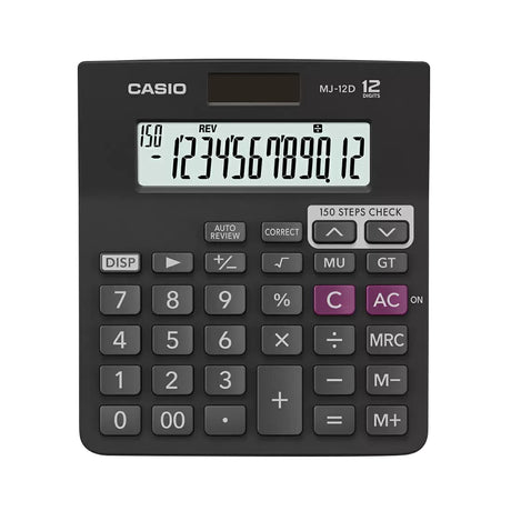 CASIO Desktop Calculator MJ-12D - Retail Maharaj