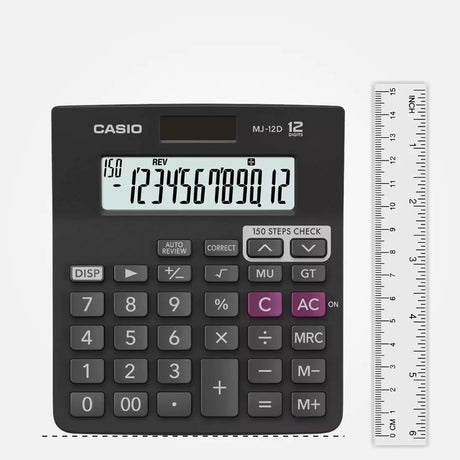 CASIO Desktop Calculator MJ-12D - Retail Maharaj