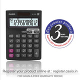 CASIO Desktop Calculator MJ-12SB - Retail Maharaj