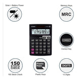 CASIO Desktop Calculator MJ-12SB - Retail Maharaj