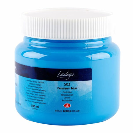 Ladoga Professional Acrylic Colours 500ml Open Stock Artist Paints - Retail Maharaj