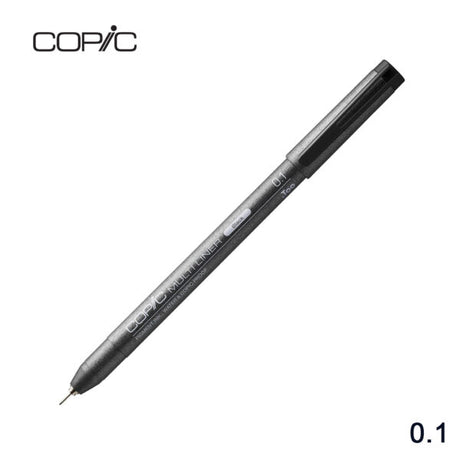 Copic Multiliner Black Pigment Ink Fineliner Pen for Illustration and Technical Drawing - Retail Maharaj