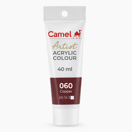 Camel Artist Acrylic Colours (Individual Tube of 40ml) - Retail Maharaj