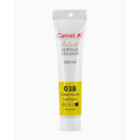 Camel Artist Acrylic Colours (Individual Tube of 120ml) - Retail Maharaj
