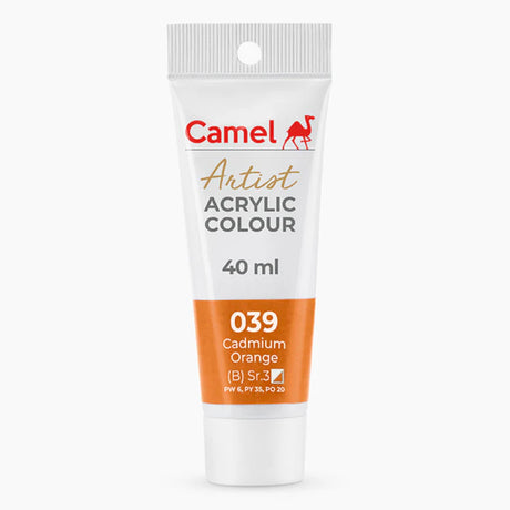 Camel Artist Acrylic Colours (Individual Tube of 40ml) - Retail Maharaj