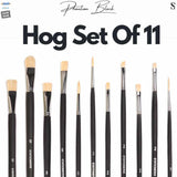 Retail Maharaj Mix Brush Set of 11 Chungking Hog White - Retail Maharaj