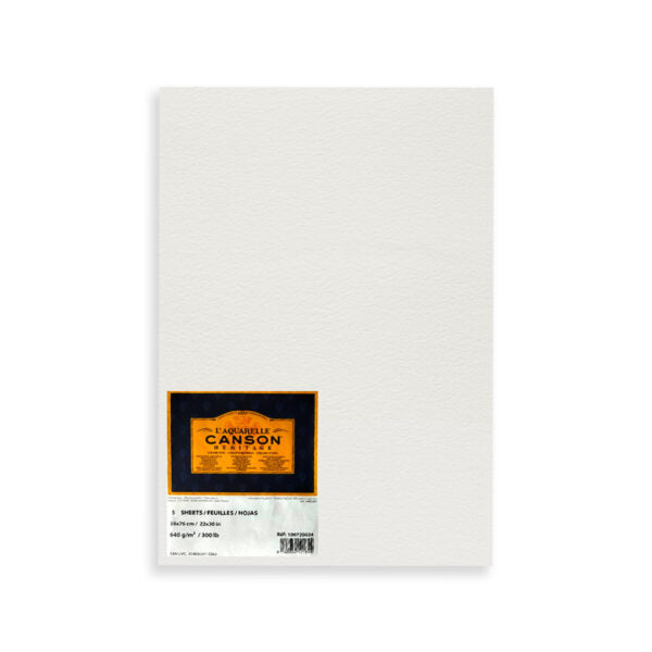 Canson Heritage 640gsm Cotton Watercolour Sheets Heavyweight Professional Artist Paper - Retail Maharaj