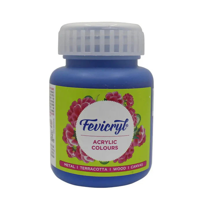 Pidilite Fevicryl Acrylic Colour 100ml Black - Retail Maharaj