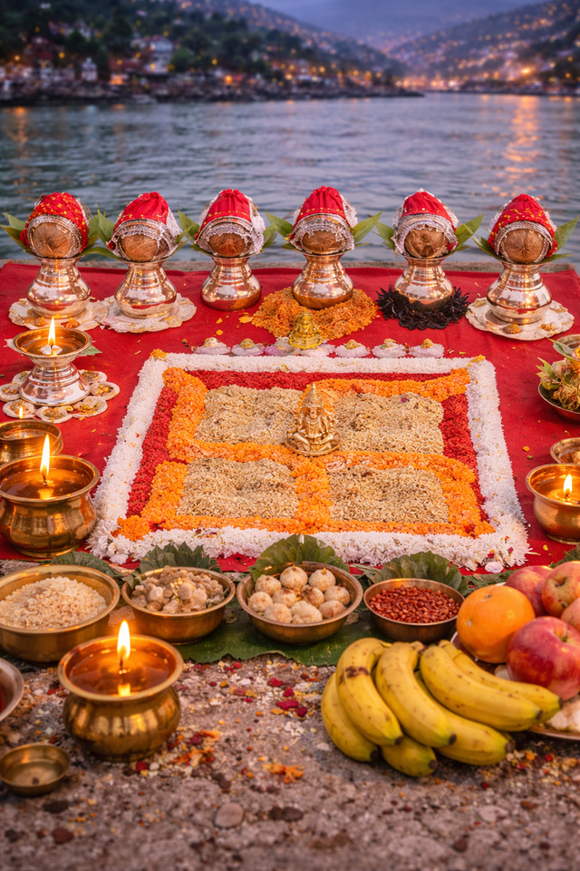 Navgrah Puja for Prosperity and Life Balance at Haridwar - Retail Maharaj