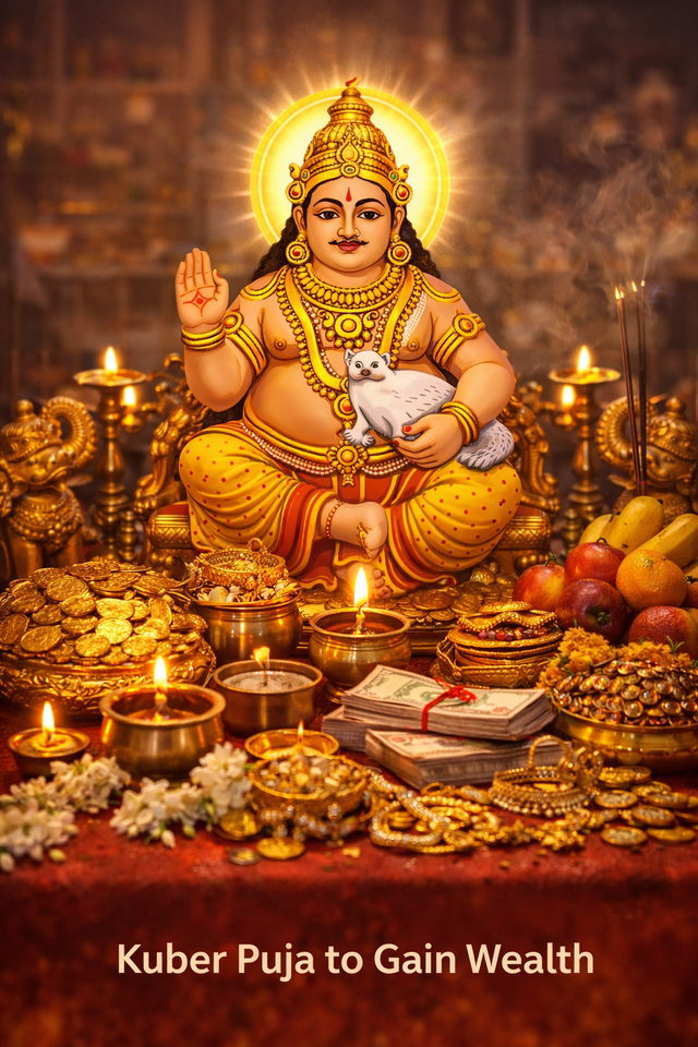 Shree Kuber Dhan Samriddhi Puja Prasad - Retail Maharaj