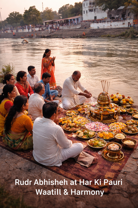 Shree Rudr Abhishek Mahapuja Prasad for Wealth and Harmony - Retail Maharaj
