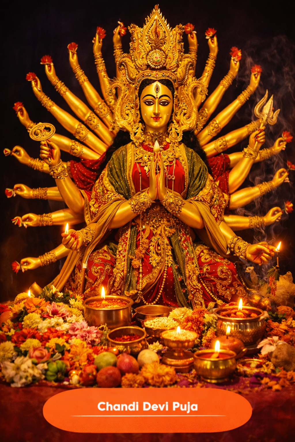 Shri Chandi Paath Puja Prasad for Career Protection and Job Stability - Retail Maharaj