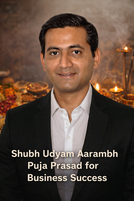 Shubh Udyam Aarambh Puja Prasad for Business Success - Retail Maharaj