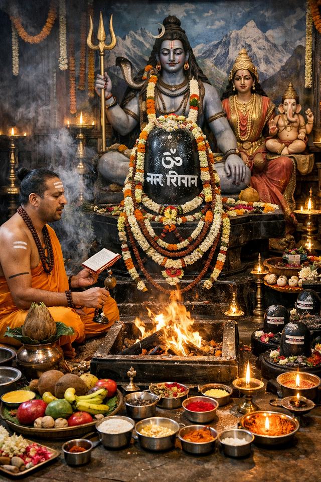 Panchakshari Puja for Parents’ Health - Retail Maharaj