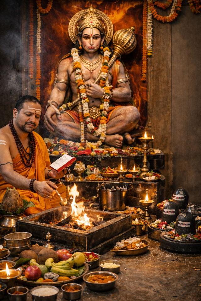 Hanuman Paath for Serious Illness - Retail Maharaj
