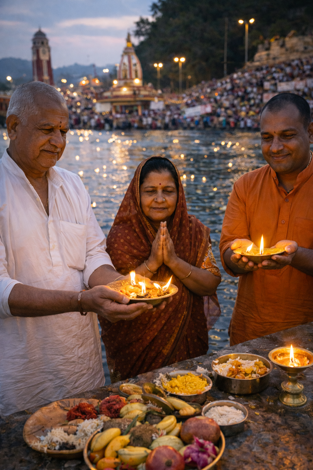 Maha Deep Daan at Har Ki Pauri, Haridwar - Retail Maharaj