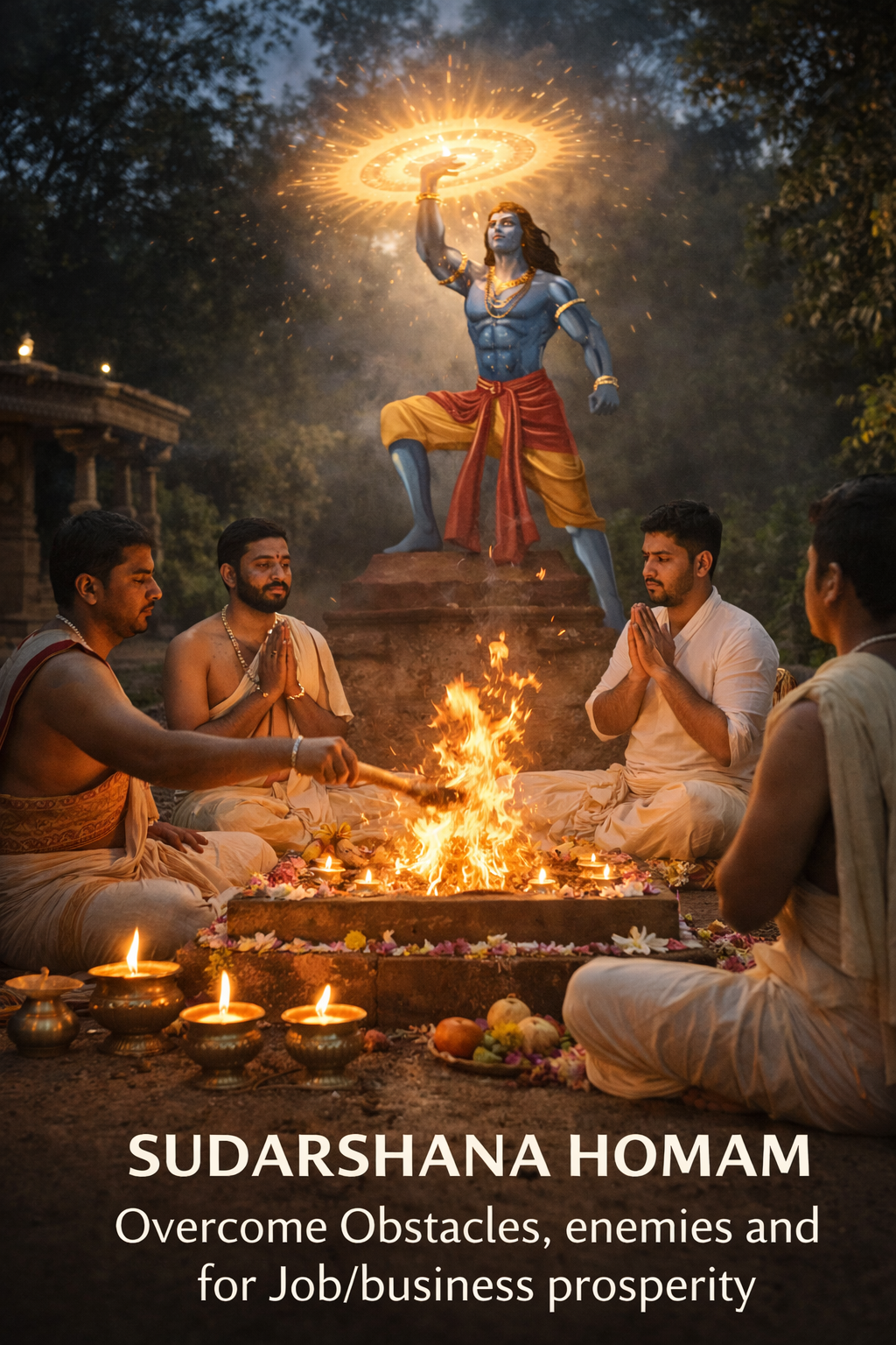 Sudarshana Homam for Protection, Victory and Prosperity by Retail Maharaj - Retail Maharaj