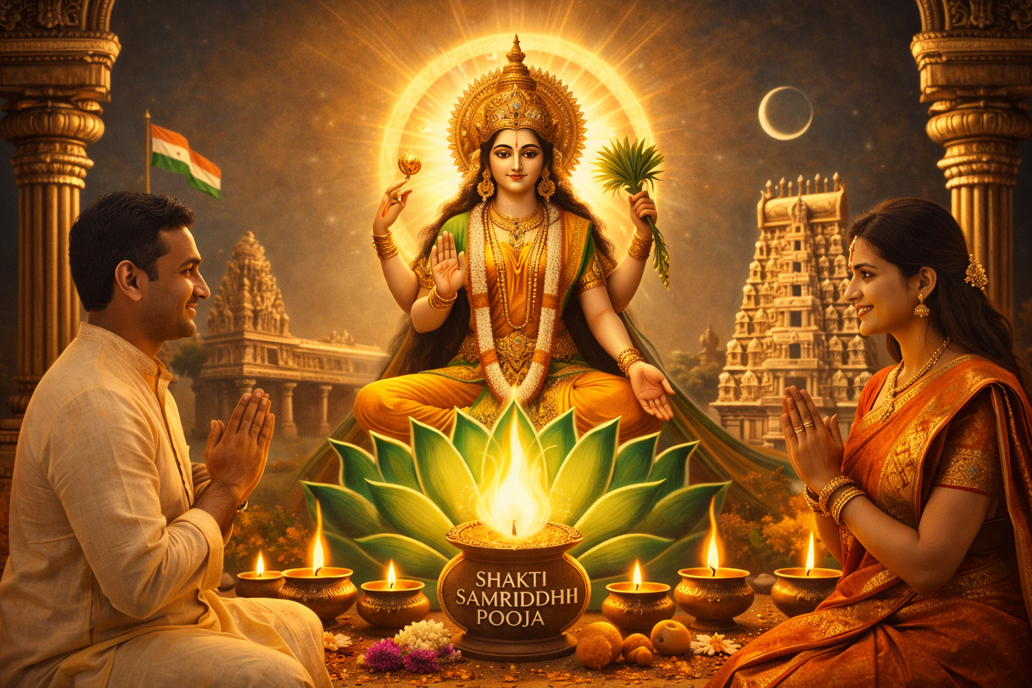 Diwali Special: Maha Lakshmi Homam and Kubera Pooja from the Convenience of Your Home - Retail Maharaj