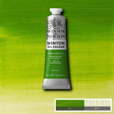 Winsor & Newton Winton Oil Colour Paint 37ml Lemon Yellow Hue - Retail Maharaj