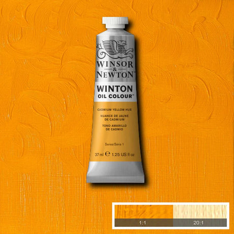 Winsor & Newton Winton Oil Colour Paint 37ml Lemon Yellow Hue - Retail Maharaj