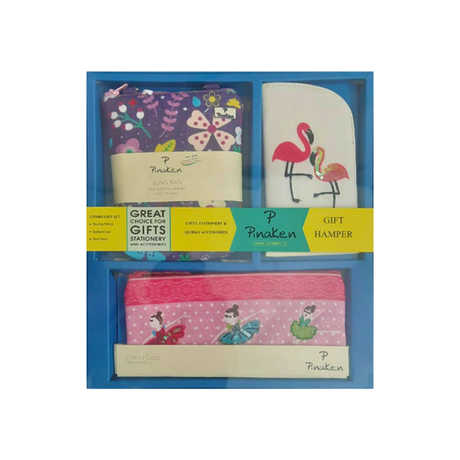 Pinaken Gift Hamper Set with Sling Bag Spectacle Case and Pencil Pouch - Retail Maharaj