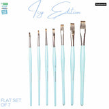 Retail Maharaj Flat Brush Set of 7 SH Mangosta - Retail Maharaj